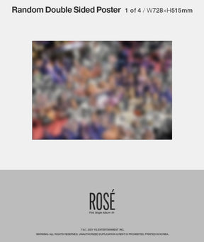 BLACKPINK: Rosé Single Album Vol. 1 -R- - Broadcast Entertainment & Fantasia