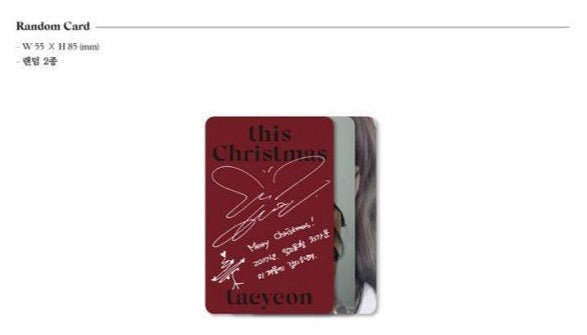 GIRLS' GENERATION: TAE YEON WINTER ALBUM - THIS CHRISTMAS – WINTER IS COMING