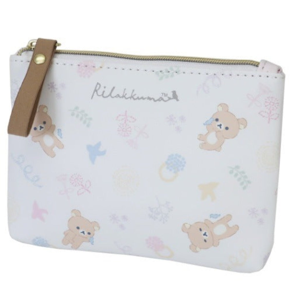 RILAKKUMA© Blue Bird Tissue Pouch