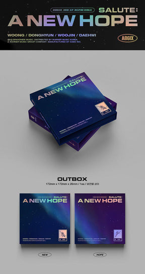 AB6IX EP ALBUM VOL. 3 REPACKAGE - SALUTE : A NEW HOPE