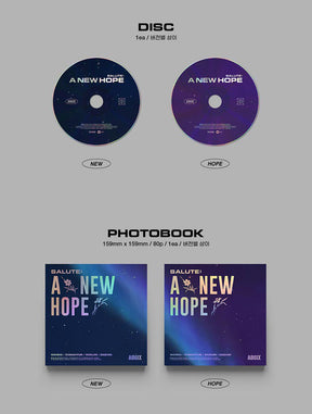 AB6IX EP ALBUM VOL. 3 REPACKAGE - SALUTE : A NEW HOPE
