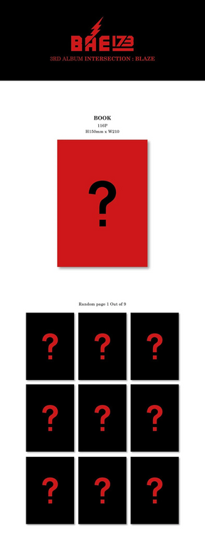 BAE173 Mini Album Vol.3 - INTERSECTION : BLAZE