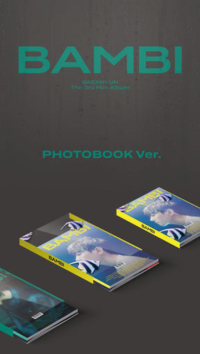 EXO: BAEK HYUN MINI ALBUM VOL. 3 - BAMBI (PHOTOBOOK VERSION)