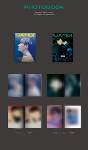 EXO: BAEK HYUN MINI ALBUM VOL. 3 - BAMBI (PHOTOBOOK VERSION)