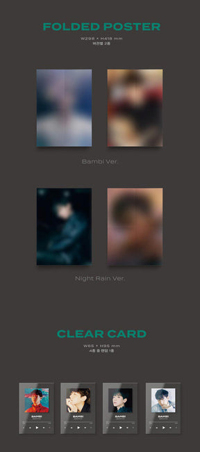 EXO: BAEK HYUN MINI ALBUM VOL. 3 - BAMBI (PHOTOBOOK VERSION)