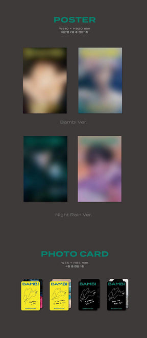 EXO: BAEK HYUN MINI ALBUM VOL. 3 - BAMBI (PHOTOBOOK VERSION)