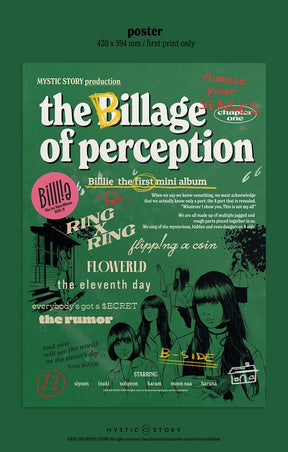 BILLLIE MINI ALBUM VOL. 1 - THE BILLAGE OF PERCEPTION : CHAPTER ONE