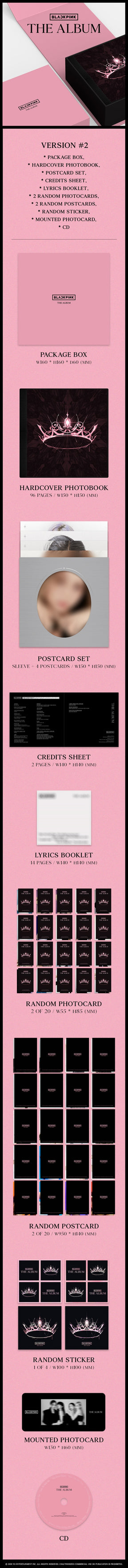 BLACKPINK 1st FULL ALBUM [THE ALBUM] - Broadcast Entertainment & Fantasia
