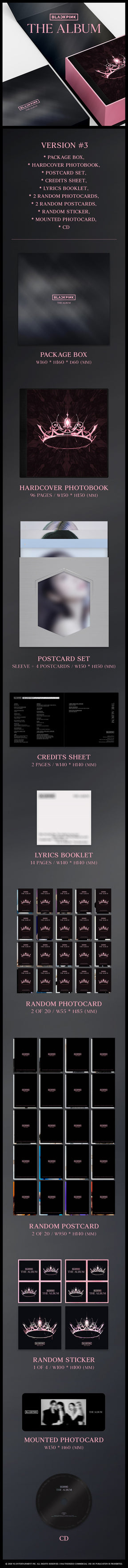 BLACKPINK 1st FULL ALBUM [THE ALBUM] - Broadcast Entertainment & Fantasia