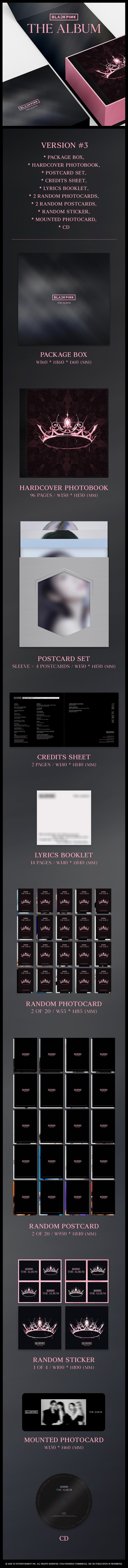 BLACKPINK 1st FULL ALBUM [THE ALBUM] - Broadcast Entertainment & Fantasia