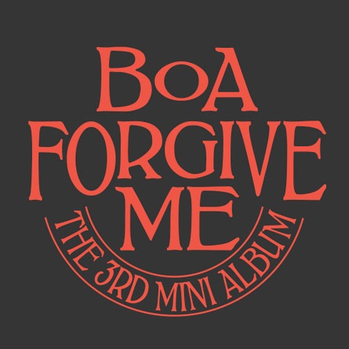 BoA Mini Album Vol. 3 - Forgive Me
