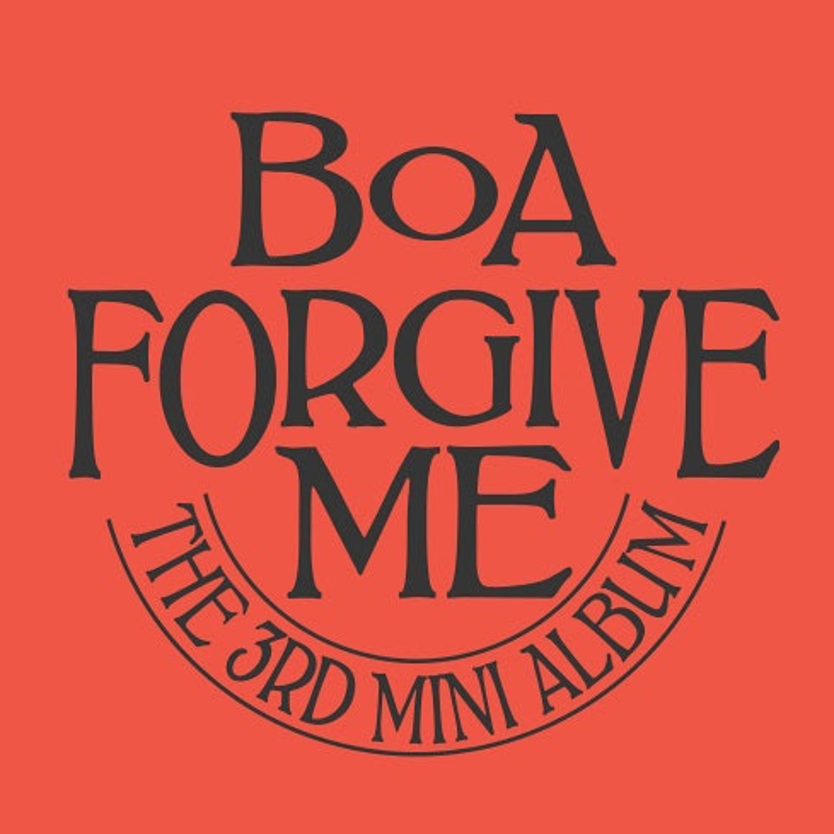 BoA Mini Album Vol. 3 - Forgive Me