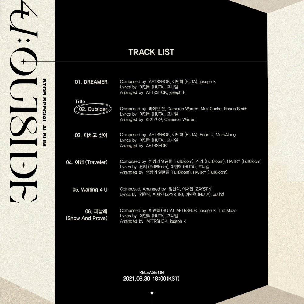 BTOB Special Album - 4U: OUTSIDE