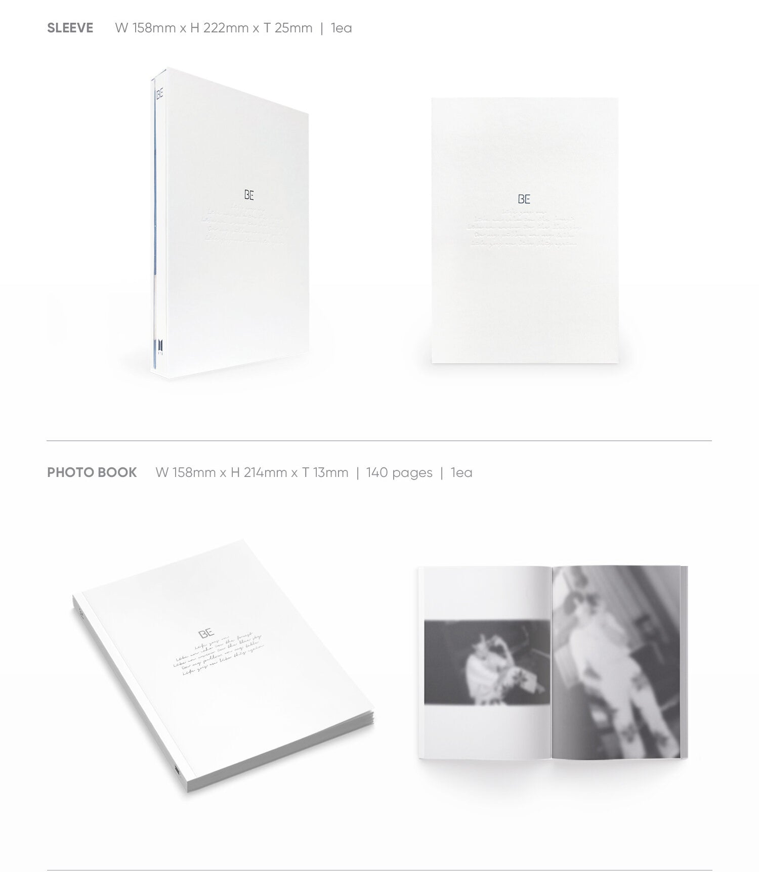 BTS - BE (ESSENTIAL EDITION)