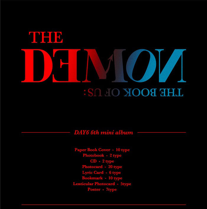 DAY6 MINI ALBUM VOL. 6 - THE BOOK OF US : THE DEMON