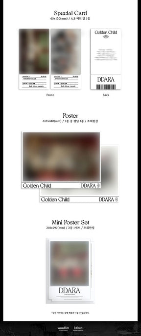 Golden Child Vol. 2 Repackage - DDARA