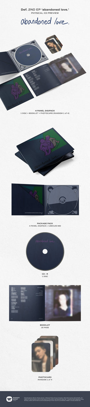 Def. EP Album Vol. 2 - abandoned love.