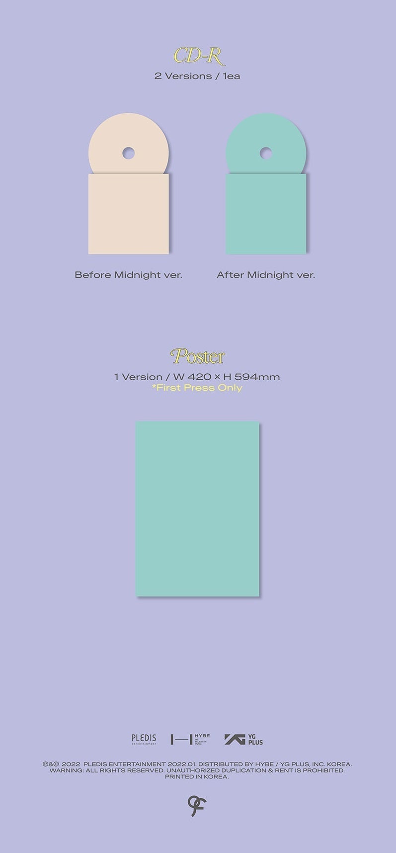 FROMIS_9 MINI ALBUM VOL. 4 - MIDNIGHT GUEST