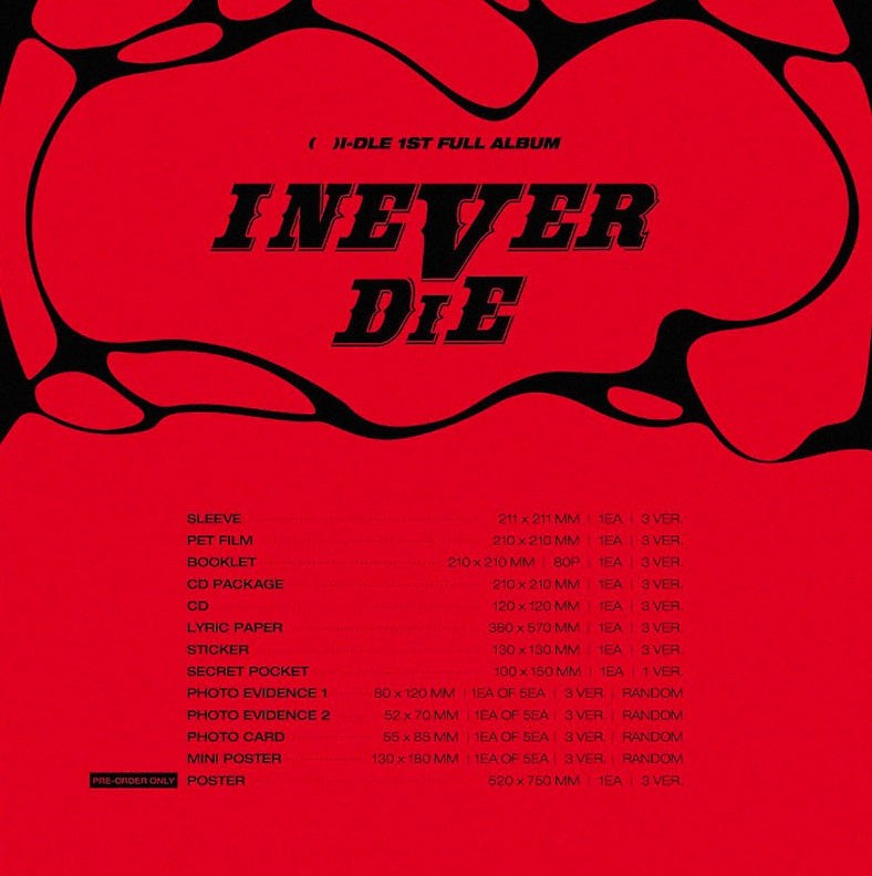 (G)I-DLE VOL. 1 - I NEVER DIE