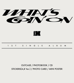 OMEGA X SINGLE ALBUM VOL. 1 - WHAT'S GOIN' ON