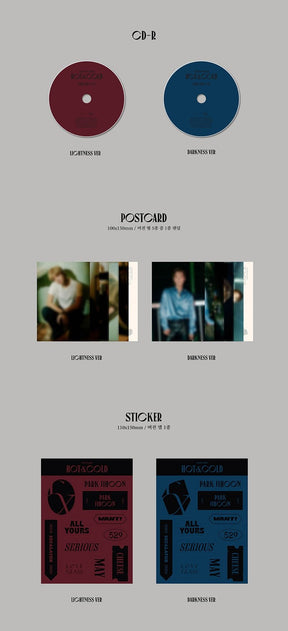 Park Ji Hoon Mini Album Vol. 5 - HOT & COLD (Random Version)
