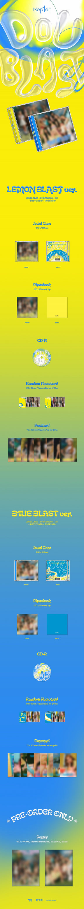 KEP1ER MINI ALBUM VOL. 2 - DOUBLAST (JEWEL VERSION)