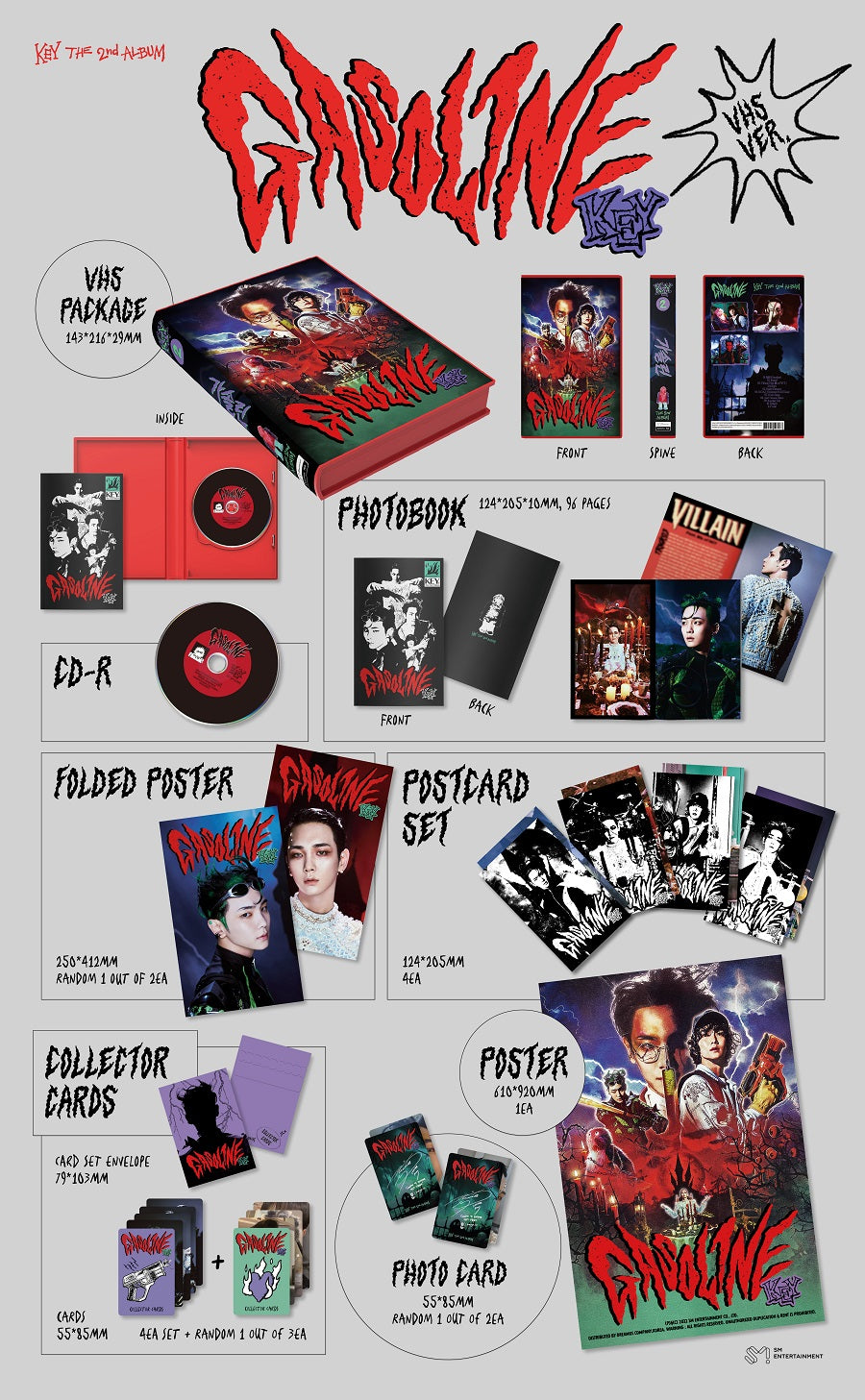 SHINEE: KEY VOL. 2 - GASOLINE