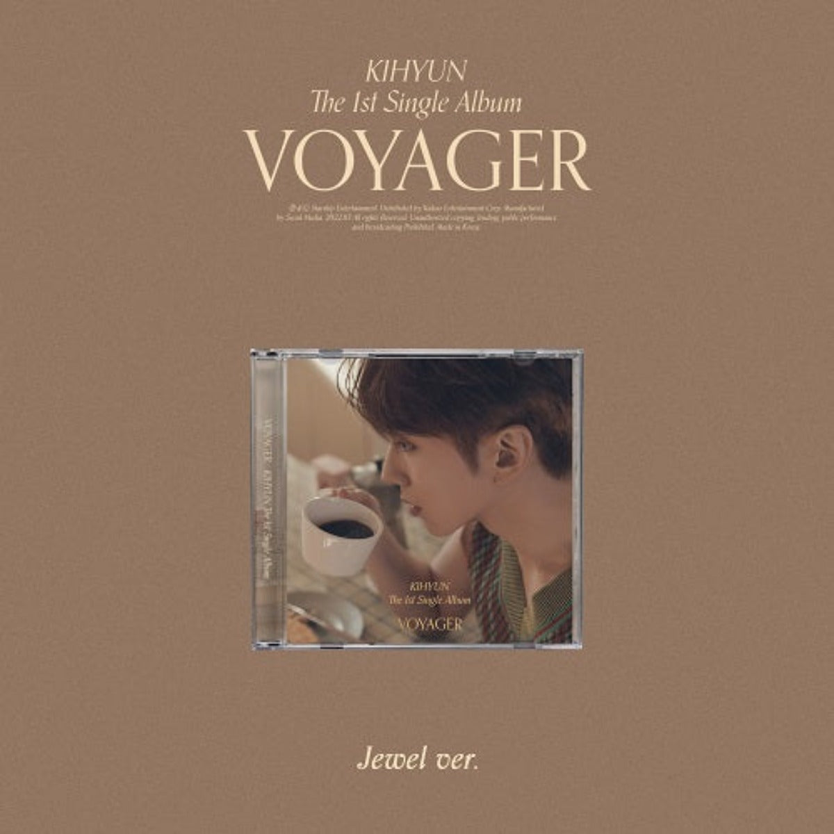 MONSTA X : KI HYUN SINGLE ALBUM VOL. 1 - VOYAGER (JEWEL CASE VERSION)