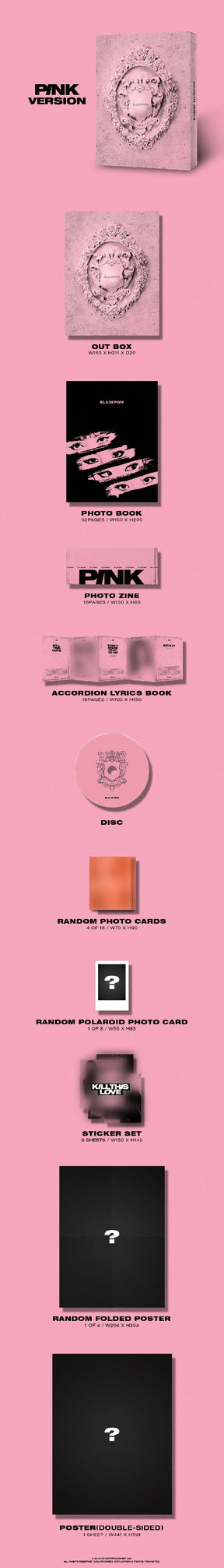 BLACKPINK MINI ALBUM VOL. 2 - KILL THIS LOVE