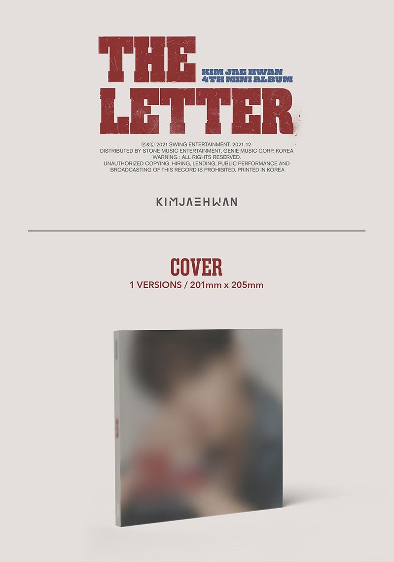 Kim Jae Hwan Mini Album Vol. 4 - THE LETTER