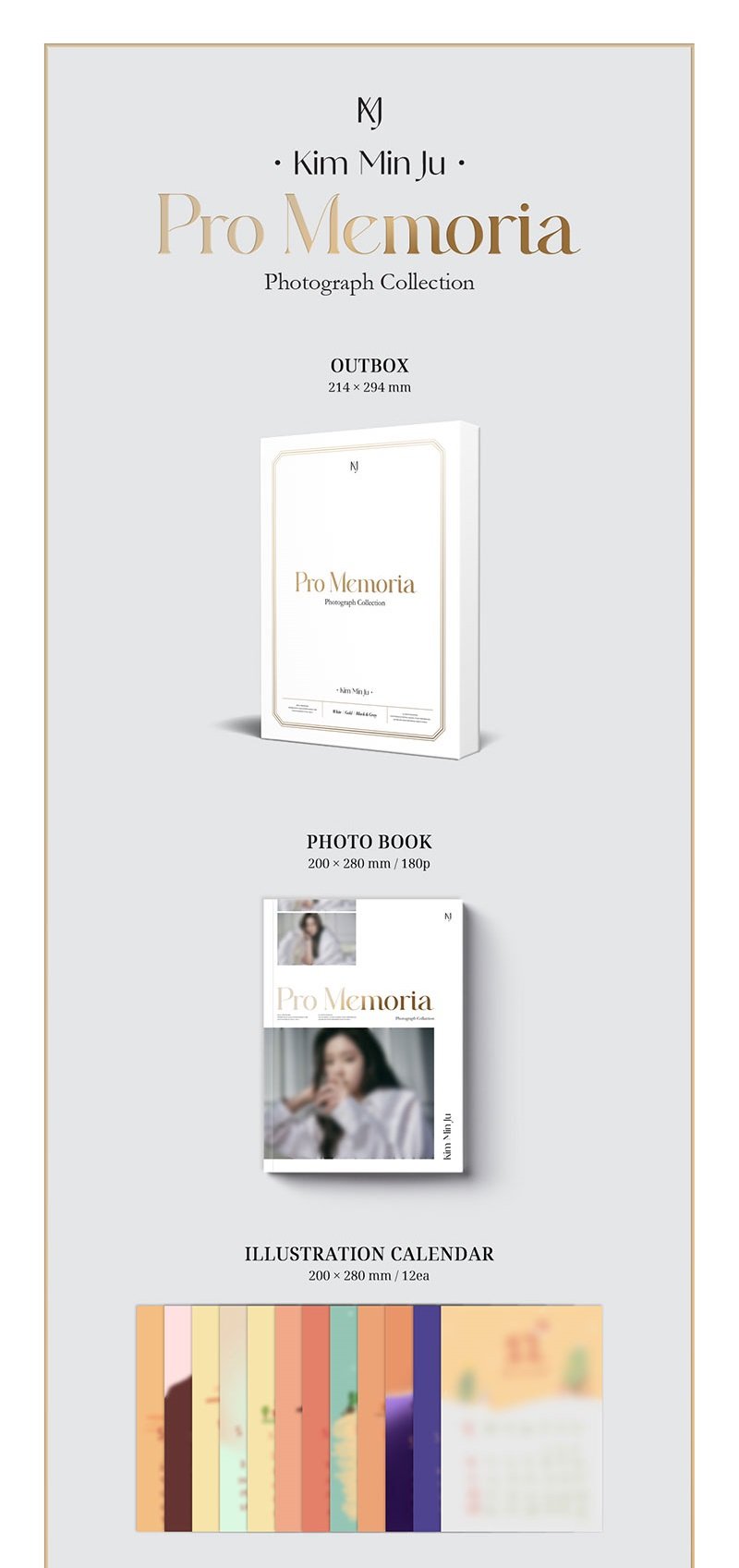Kim Min Ju 1st Photobook - Pro Memoria