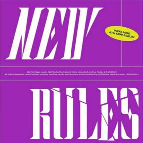 WEKI MEKI MINI ALBUM VOL. 4 - NEW RULES (RANDOM VERSION)