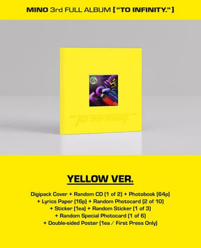 MINO 3RD FULL ALBUM - "TO INFINITY."