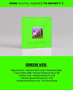 MINO 3RD FULL ALBUM - "TO INFINITY."
