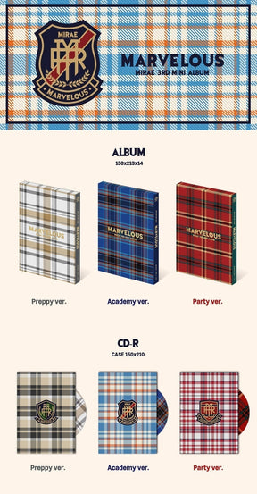 MIRAE MINI ALBUM VOL. 3 - MARVELOUS