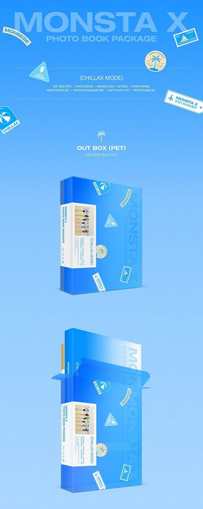 MONSTA X - 2021 MONSTA X PHOTO BOOK PACKAGE CHILLAX MODE