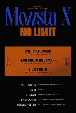 MONSTA X MINI ALBUM VOL. 10 - NO LIMIT
