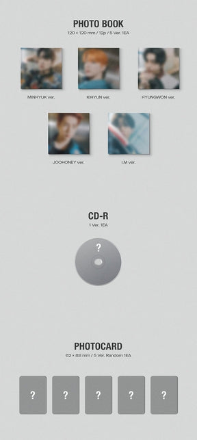 MONSTA X - 10TH MINI ALBUM NO LIMIT (JEWEL VERSION)