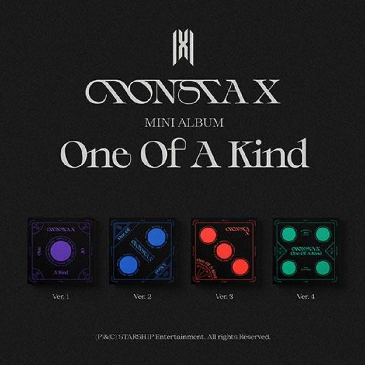 MONSTA X MINI ALBUM VOL. 9 - ONE OF A KIND