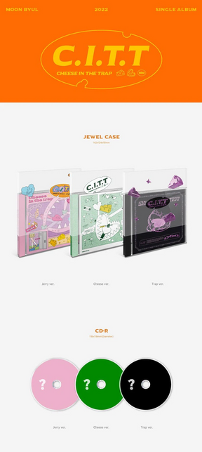 MOON BYUL SINGLE ALBUM VOL. 2 - C.I.T.T (CHEESE IN THE TRAP)