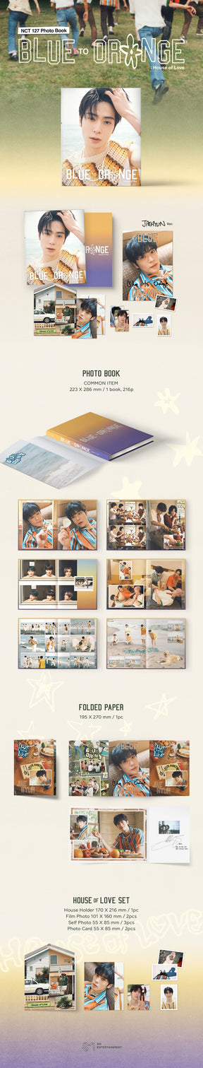 NCT 127 PHOTOBOOK - BLUE TO ORANGE : HOUSE OF LOVE