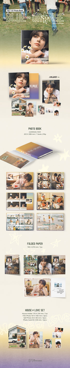 NCT 127 PHOTOBOOK - BLUE TO ORANGE : HOUSE OF LOVE