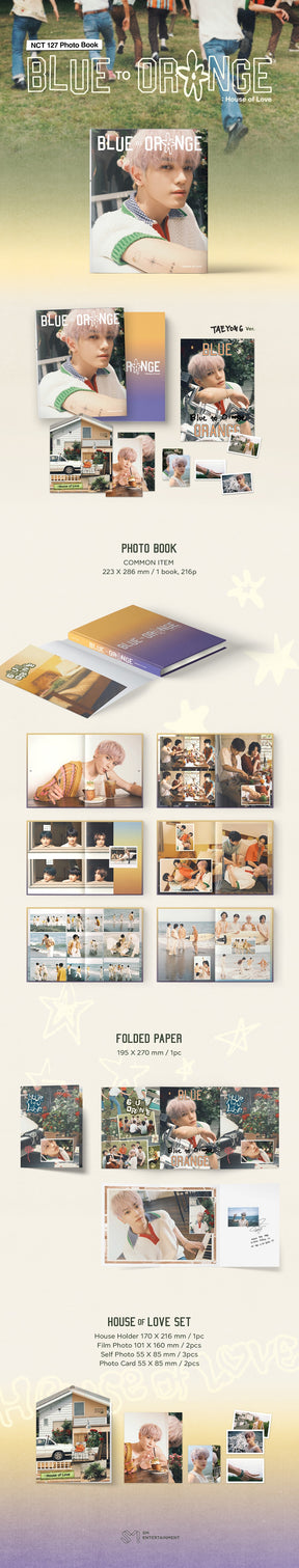 NCT 127 PHOTOBOOK - BLUE TO ORANGE : HOUSE OF LOVE