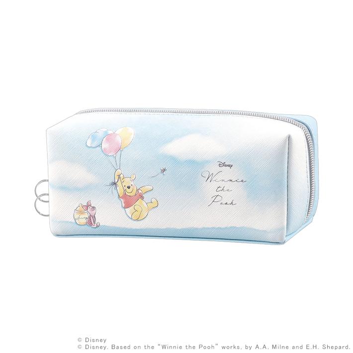 DISNEY© Winnie the Pooh Balloon Sky Pencil Bag (Japan Edition)