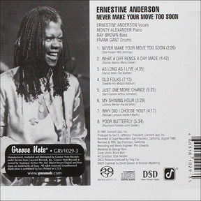 Never Make Your Move Too Soon (SACD)