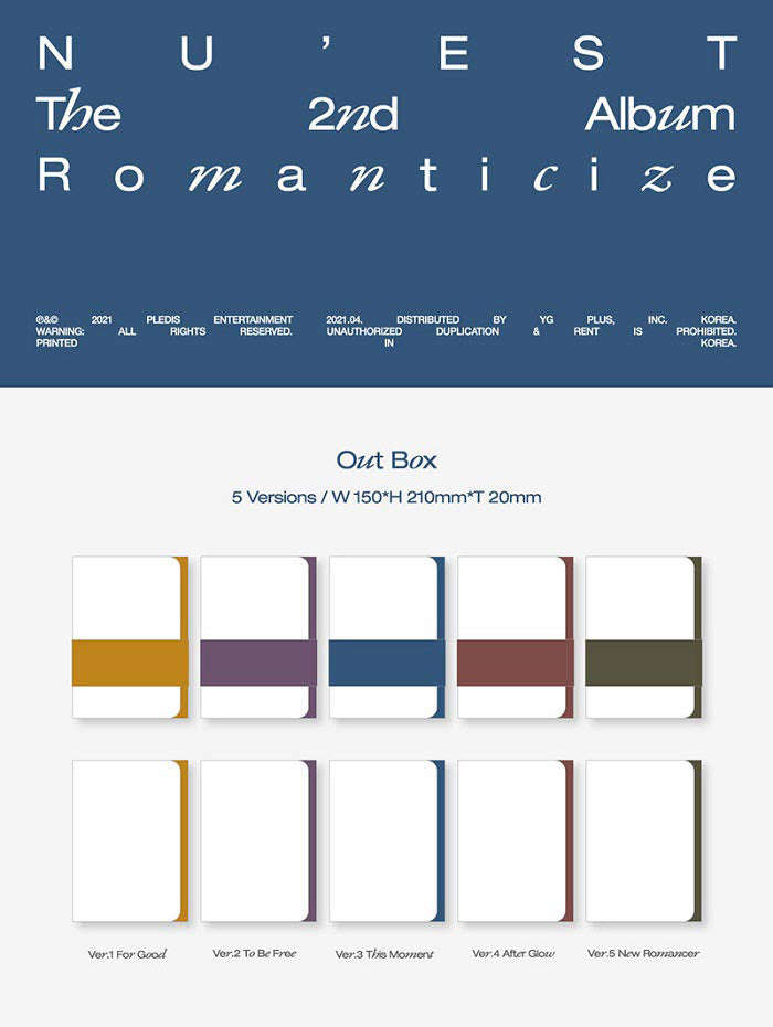 NU'EST VOL. 2 - ROMANTICIZE