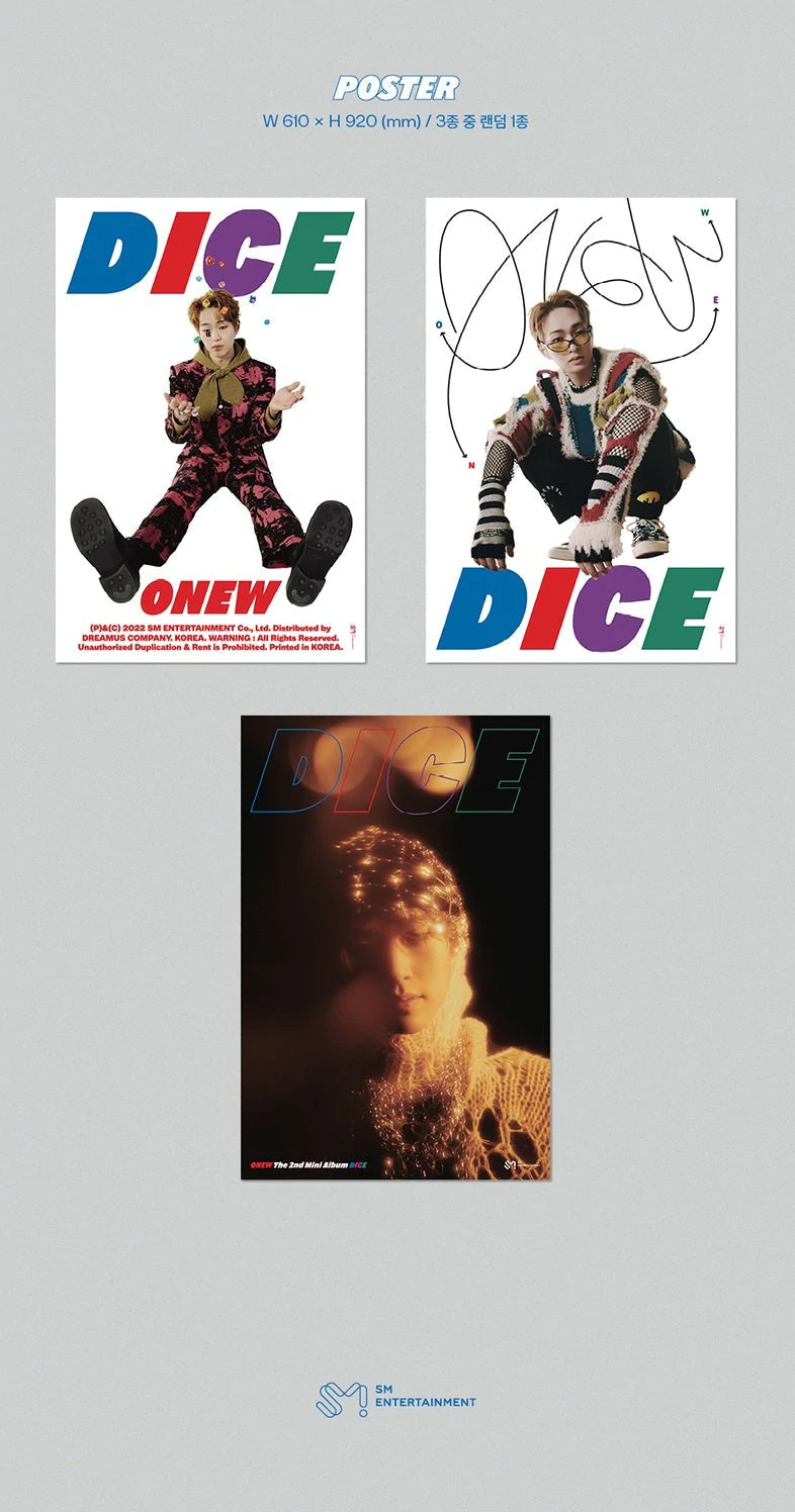 SHINEE : ONEW MINI ALBUM VOL. 2 - DICE