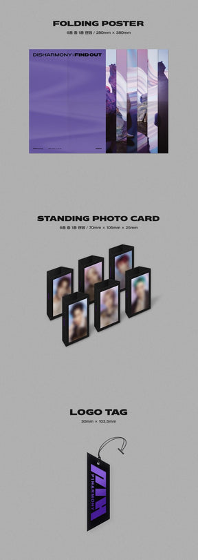 P1HARMONY MINI ALBUM VOL. 3 - DISHARMONY : FIND OUT
