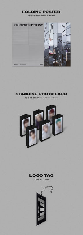 P1HARMONY MINI ALBUM VOL. 3 - DISHARMONY : FIND OUT