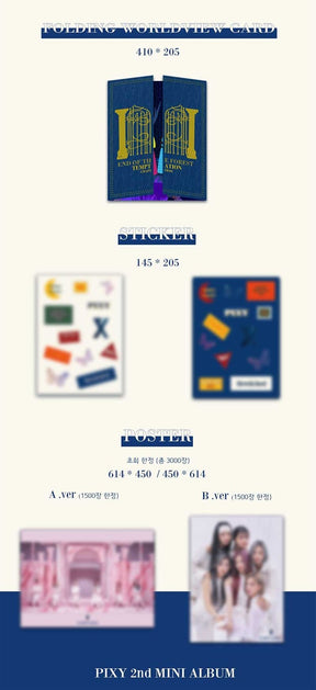 PIXY Mini Album Vol. 2 - Chapter03. Fairy Forest 'TEMPTATION